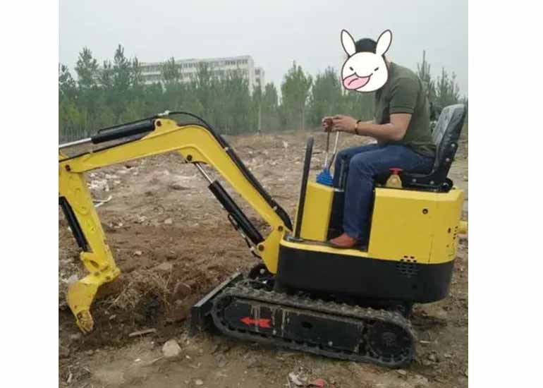 小型挖掘机的百变应用---农业园林建设