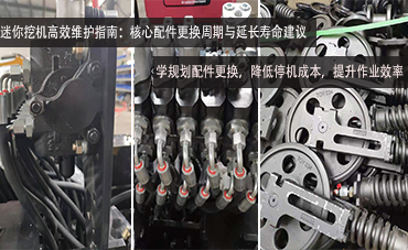 迷你挖机高效维护指南：核心配件更换周期与延长寿命建议