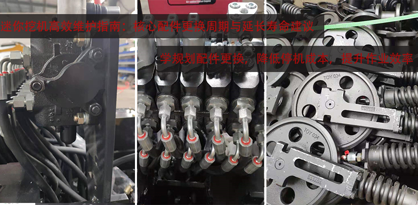 迷你挖机高效维护指南：核心配件更换周期与延长寿命建议